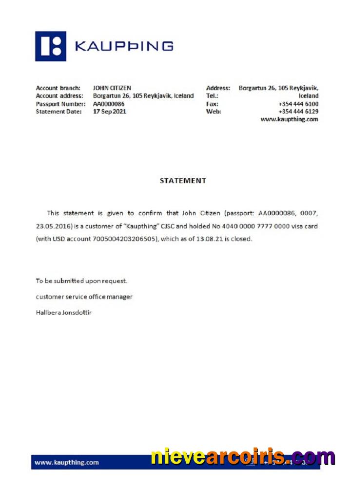 Iceland Kaupthing closure reference